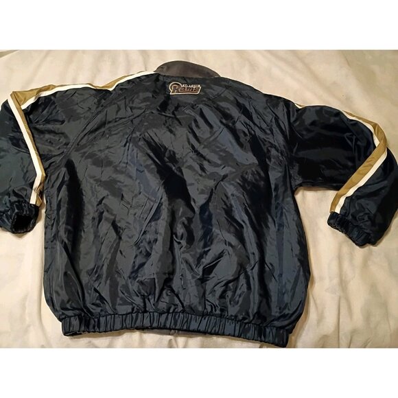 St. Louis Rams Reversible Jacket XL NFL 2000s NWT - Picture 6 of 8
